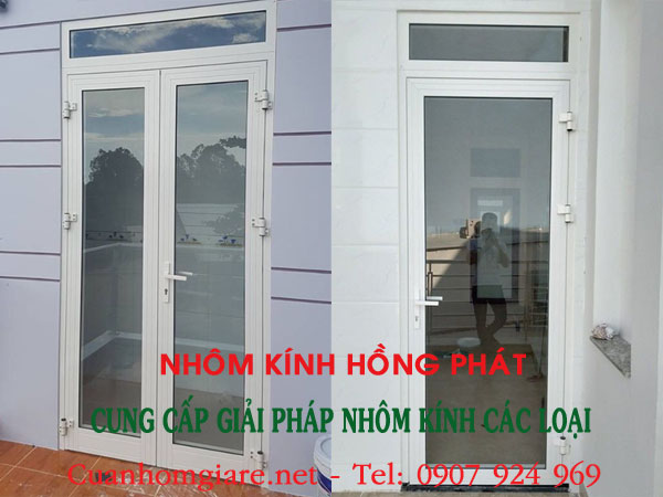 giá sửa cửa nhôm kính tphcm